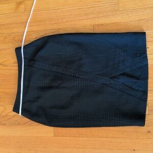 Like new Jennifer Lopez pencil skirt crocodile print triangle cutout front